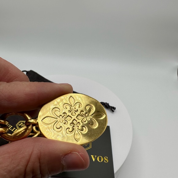 NWT Authentic Luxury Julie Vos Iridescent Charcoal Blue Statement Necklace - Picture 16 of 17